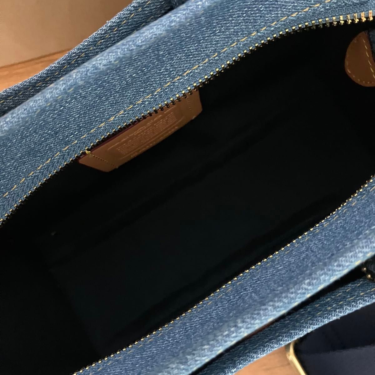 最新作】コーチ COACH カーゴトート 26スモール デニム 最新作】コーチ COACH カーゴトート 26スモール デニム
