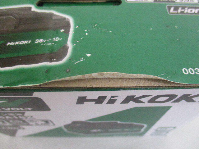 【未使用】HiKOKI(ハイコーキ) 第2世代マルチボルト蓄電池 36V 2.5Ah/18V 5.0Ah 0037-9241 BSL36A18X　☆KMT5K-29-1_画像4