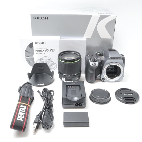 2662ショットの特上品】 PENTAX K-70 ボディ シルバー デジタル 2662ショットの特上品】 PENTAX K-70 ボディ シルバー デジタル