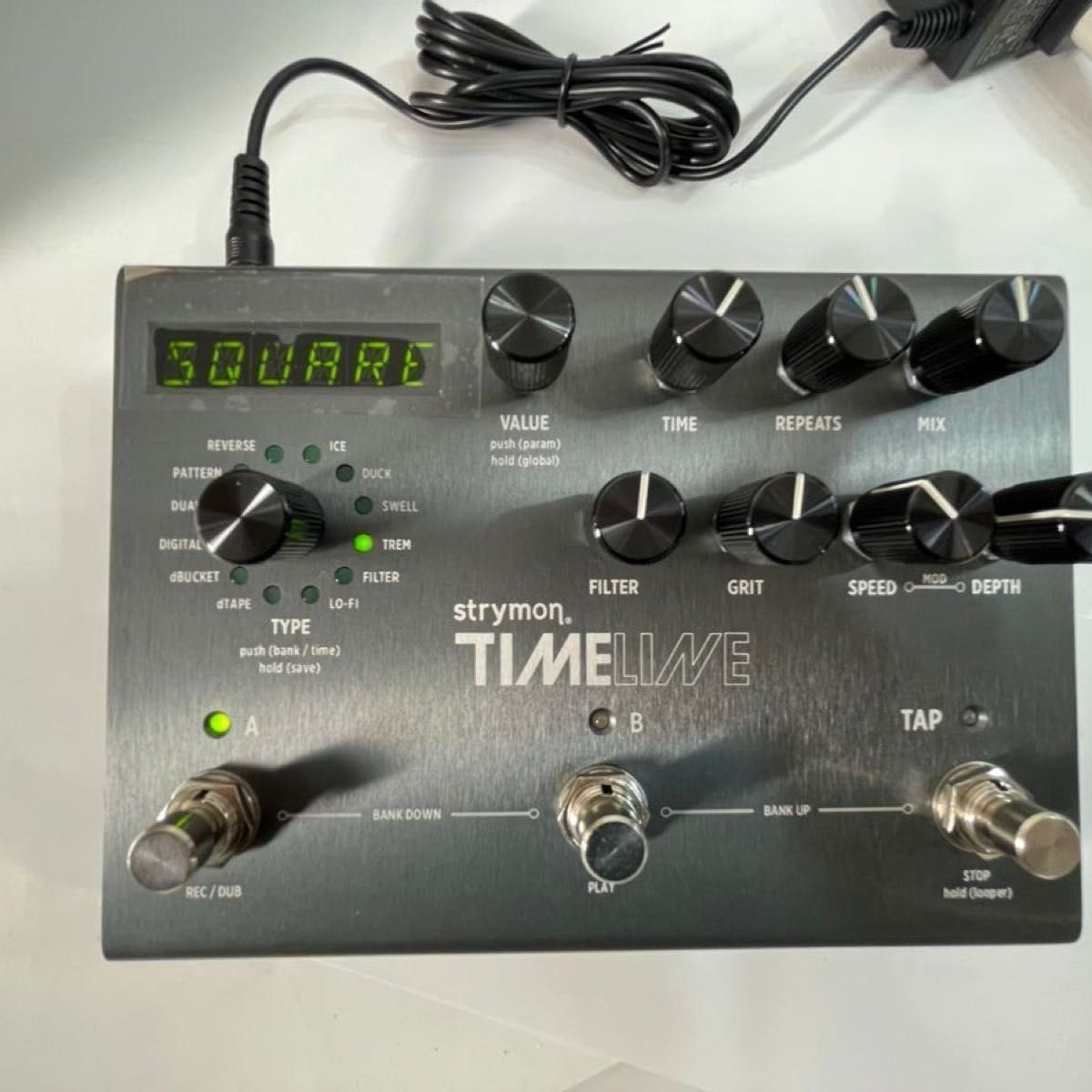 strymon ストライモンTIMELINE DELAY unit 純正電源アダプター付 strymon ストライモンTIMELINE DELAY unit 純正電源アダプター付