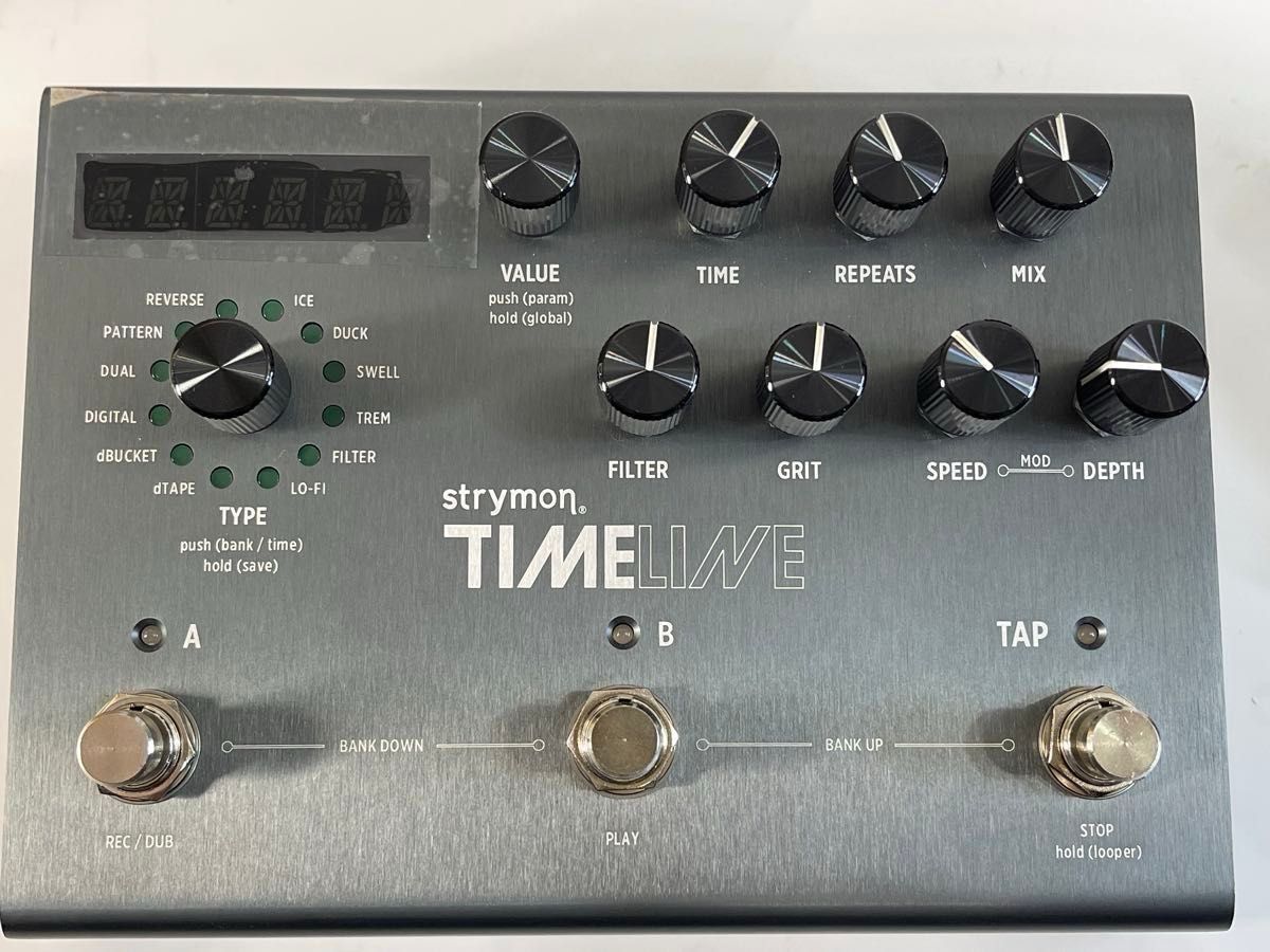 strymon ストライモンTIMELINE DELAY unit 純正電源アダプター付 strymon ストライモンTIMELINE DELAY unit 純正電源アダプター付