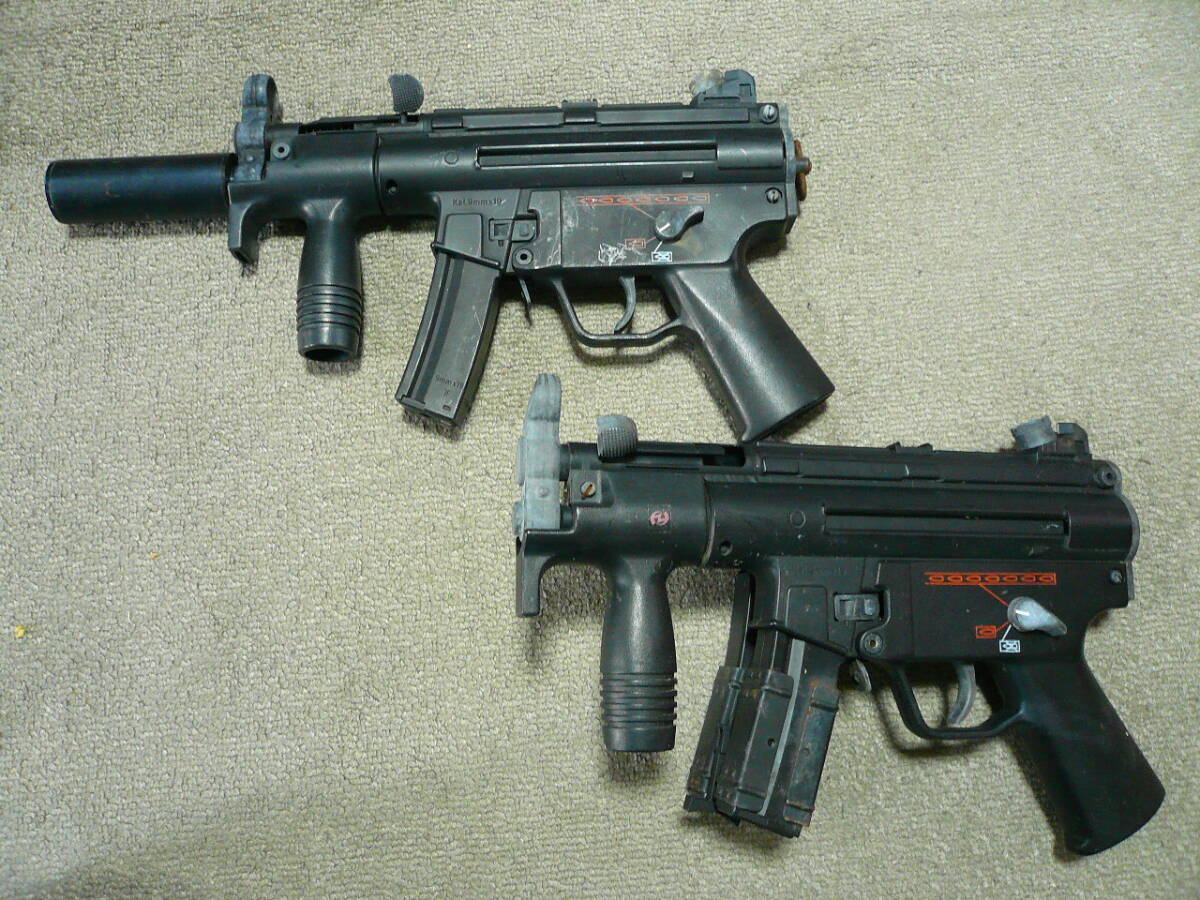 ◆東京マルイ 電動ガン HK MP5K/MP5 機関銃 マシンガン 3丁の画像4