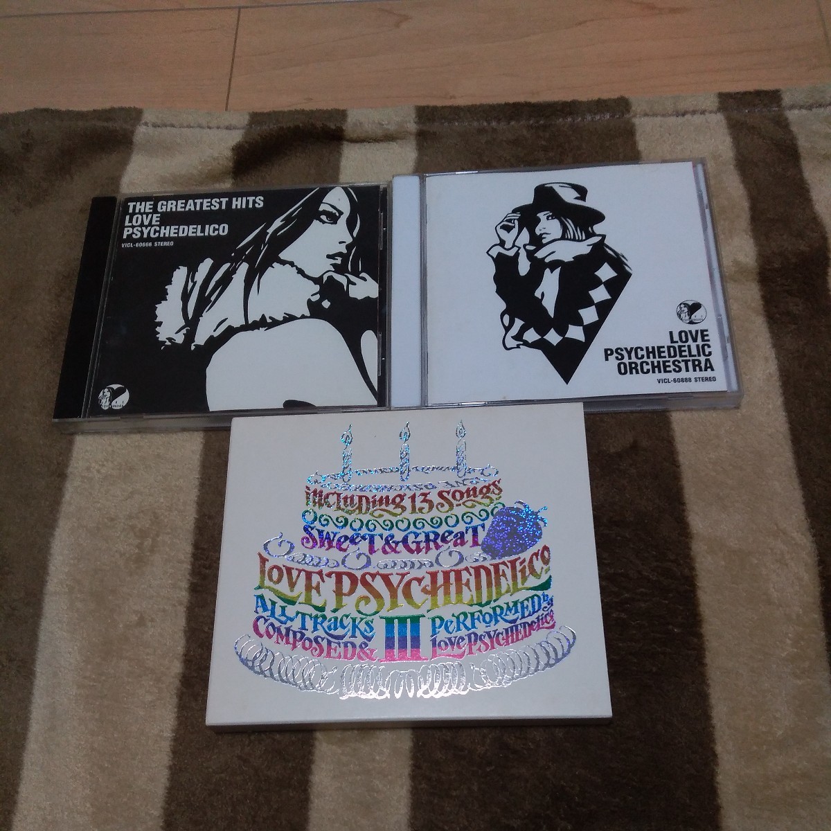 LOVE PSYCHEDELICO ラブ・サイケデリコ CD 3枚 セット LOVE PSYCHEDELIC ORCHESTRA THE GREATEST HITS LOVE PSYCHEDELICO III の画像1