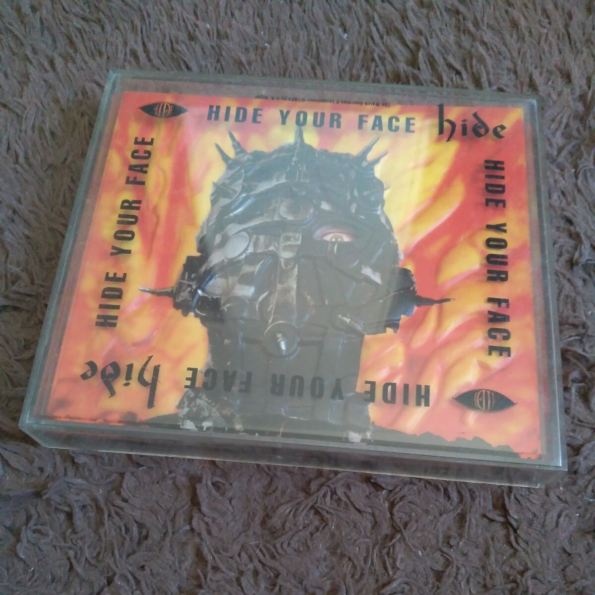 hide 初回限定盤 CD HIDE YOUR FACE／ハイド・ユア・フェイス X JAPAN レア 貴重 希少_画像1