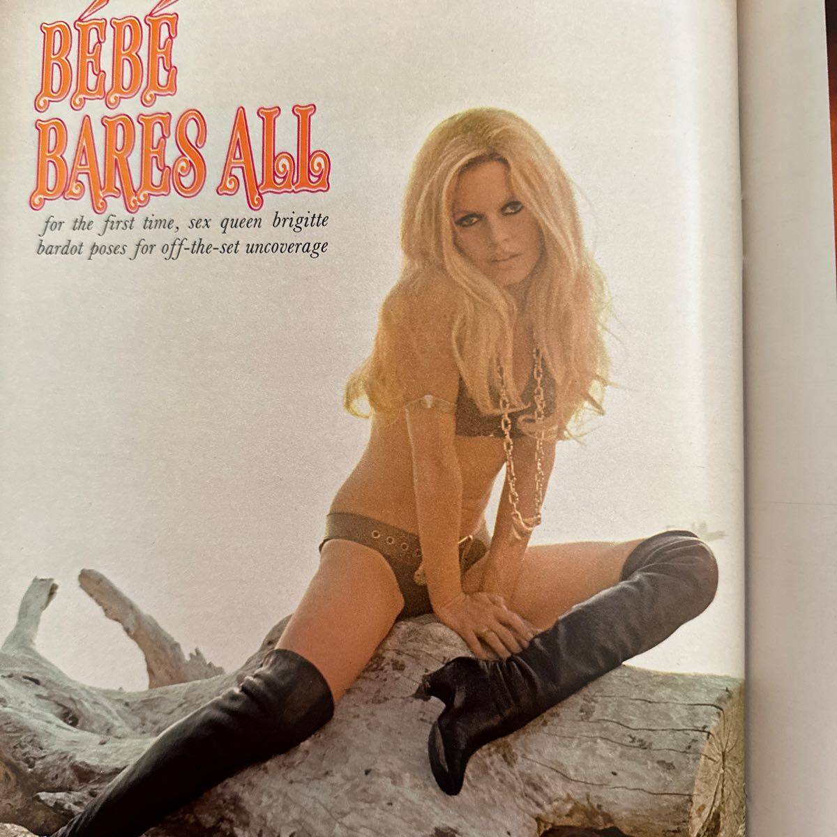 583 USA版 プレイボーイ PLAYBOY 1969/4　bebe bares　ビンテージ雑誌　セクシー写真　ファッション_画像4