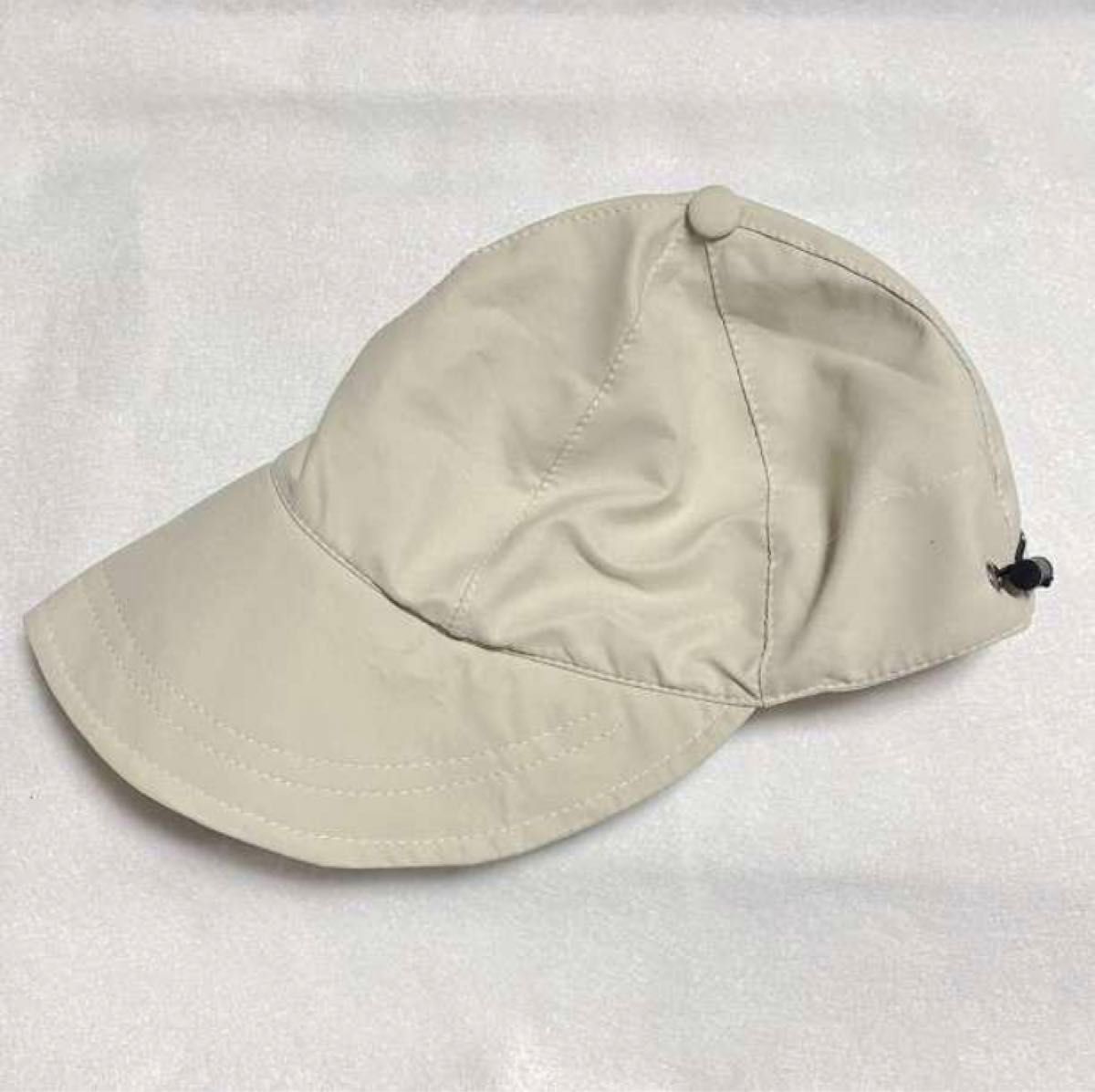 ハット キャップ ベージュ 帽子 レディース UVカット つば広 遮光 紫外線
