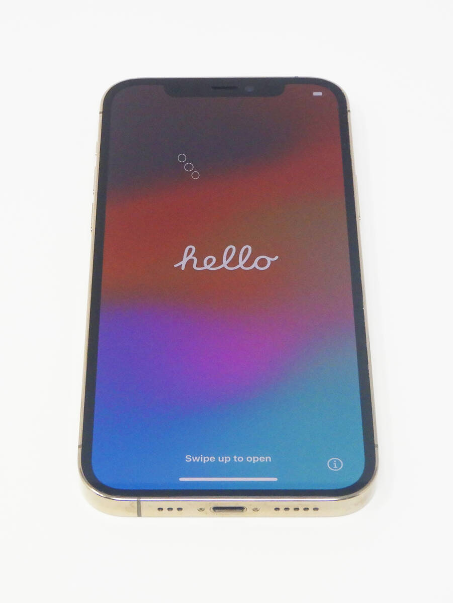 ☆Apple☆iPhone12 Pro 256GB☆Gold☆A2406 MGMC3J/A☆バッテリ86%☆SIMフリー☆残債なし☆IMEI 356686118960182☆の画像1