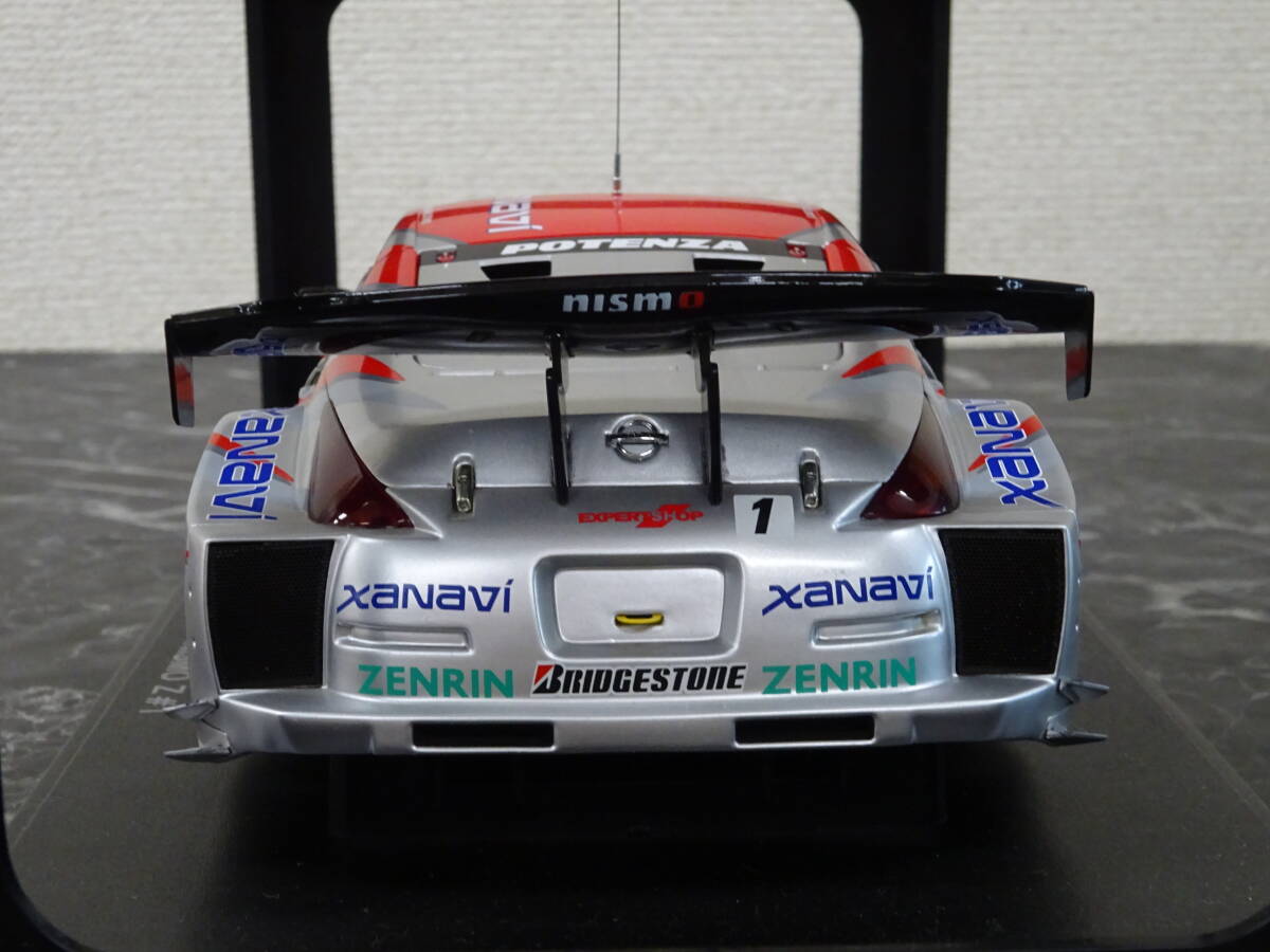 【ミニカー】 AutoArt 1/18 NISSAN FAIRLADY Z SUPER GT 2005 Xanavi NISMO BRIDGESTONE #1 開封 / オートアート_画像6