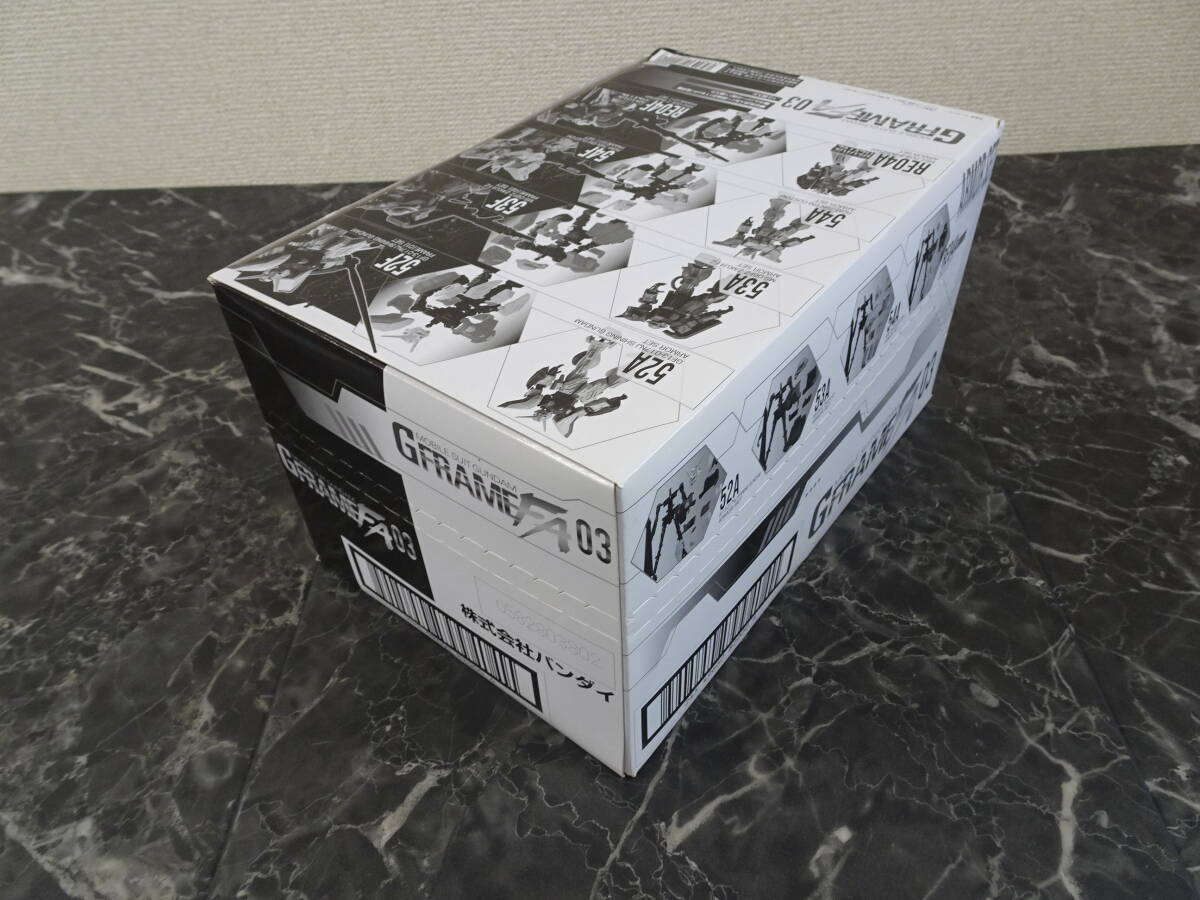 【バンダイ】機動戦士ガンダム GフレームFA 03 10個入りBOX (食玩) 未開封品_画像6