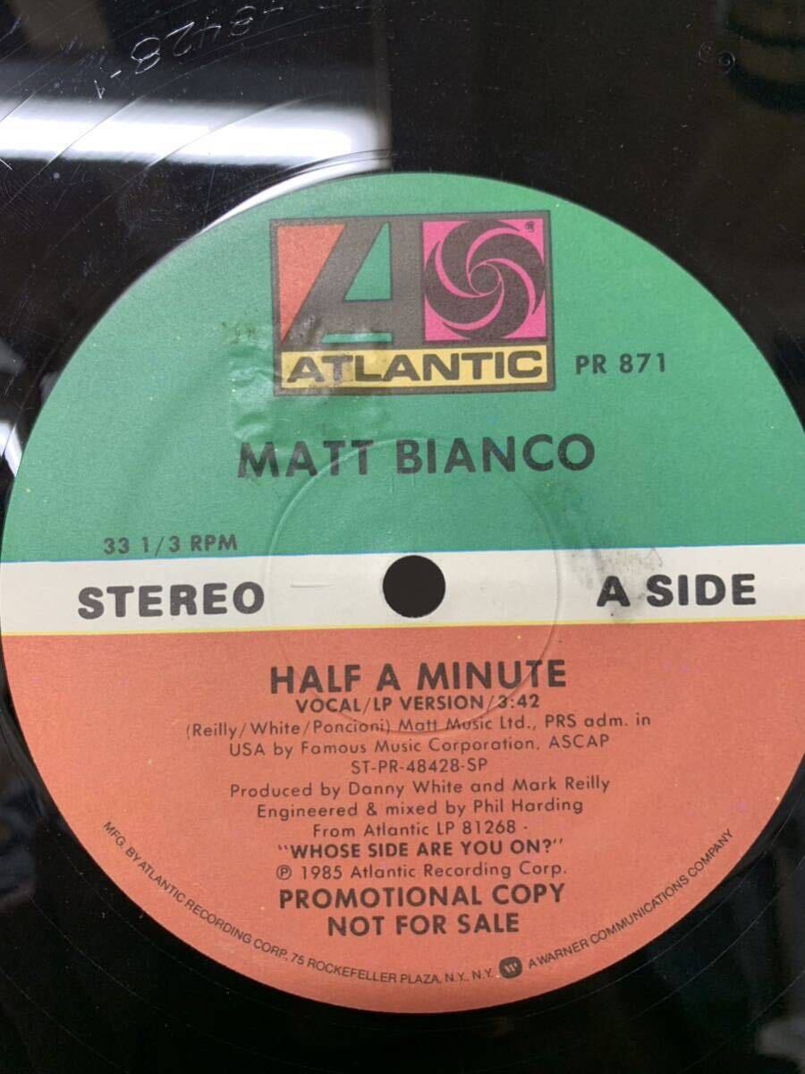 MATT BIANCO Atlantic PR 871 UK 1985 フリーソウル サバービア オルガンバー_画像2