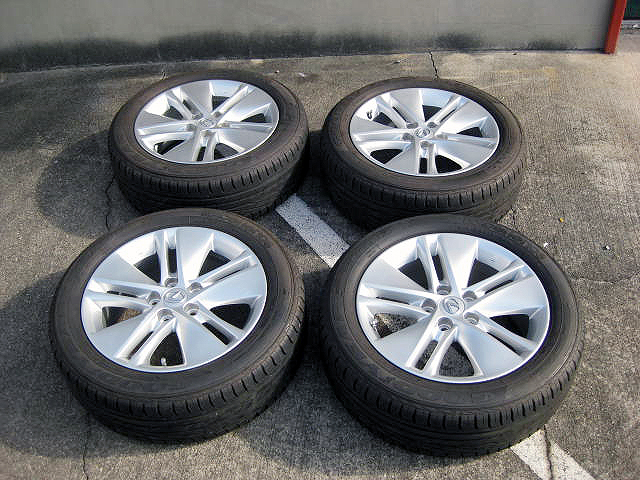 【美品】レクサスHS250H★純正ホイール☆GOOD YEAR Excellence 215/55R17★4本_画像1