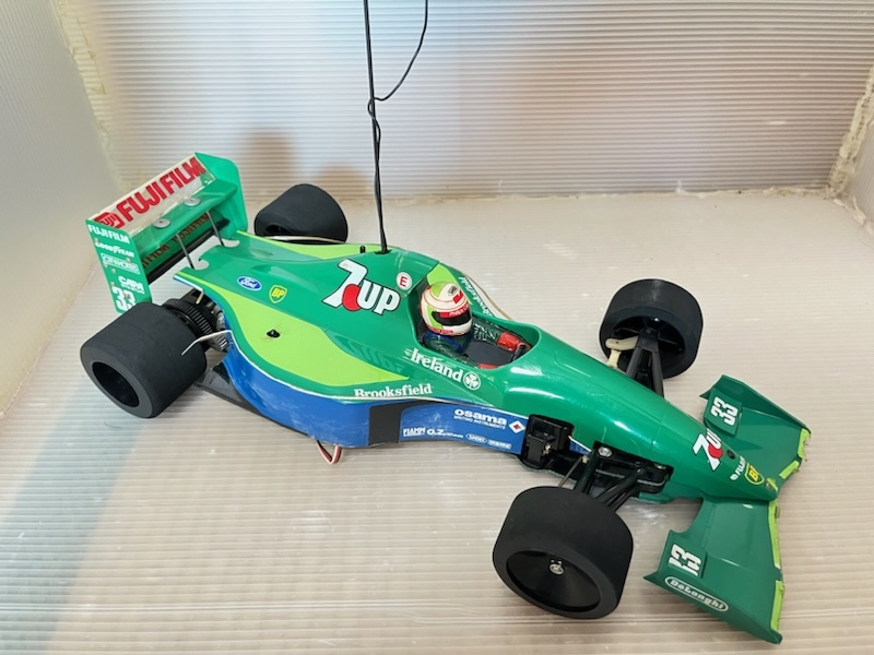 絶版品 タミヤ 1/10 電動RCカー F101シャーシ 7UP ジョーダン 絶版品 タミヤ 1/10 電動RCカー F101シャーシ 7UP ジョーダン