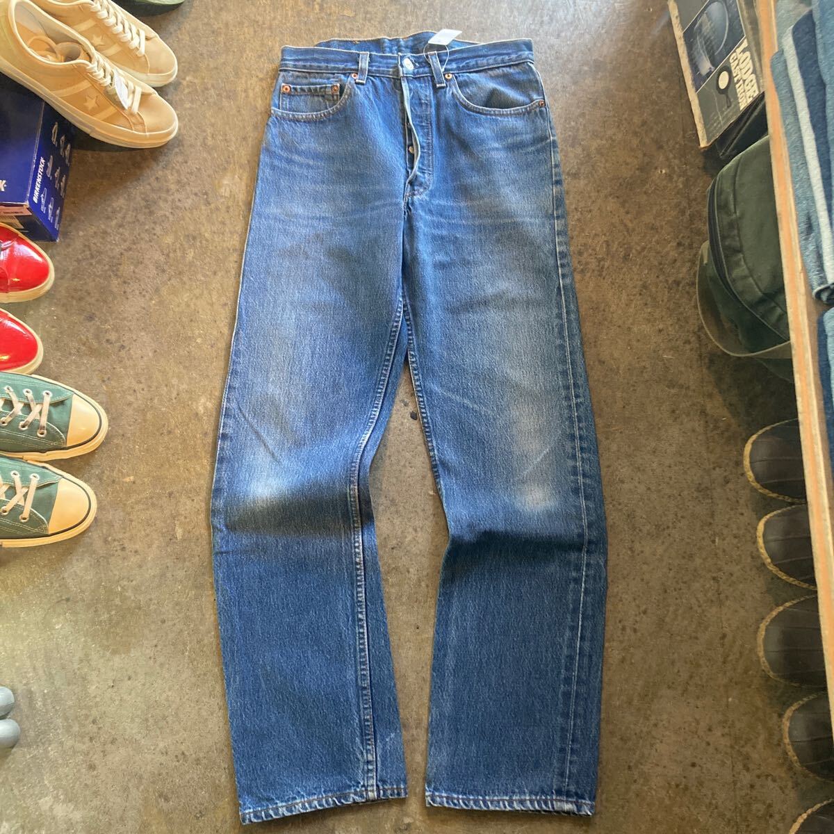 ビンテージ ヴィンテージ リーバイス LEVI'S 501 デニムパンツ ジーンズ ジーパン デニム USA製 90s 90年代_画像1