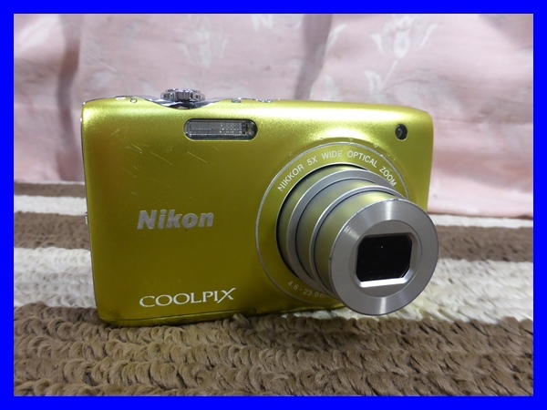 Nikon/ニコン COOLPIX S3100 ジャンク コンパクトデジタルカメラ コンデジ_画像1