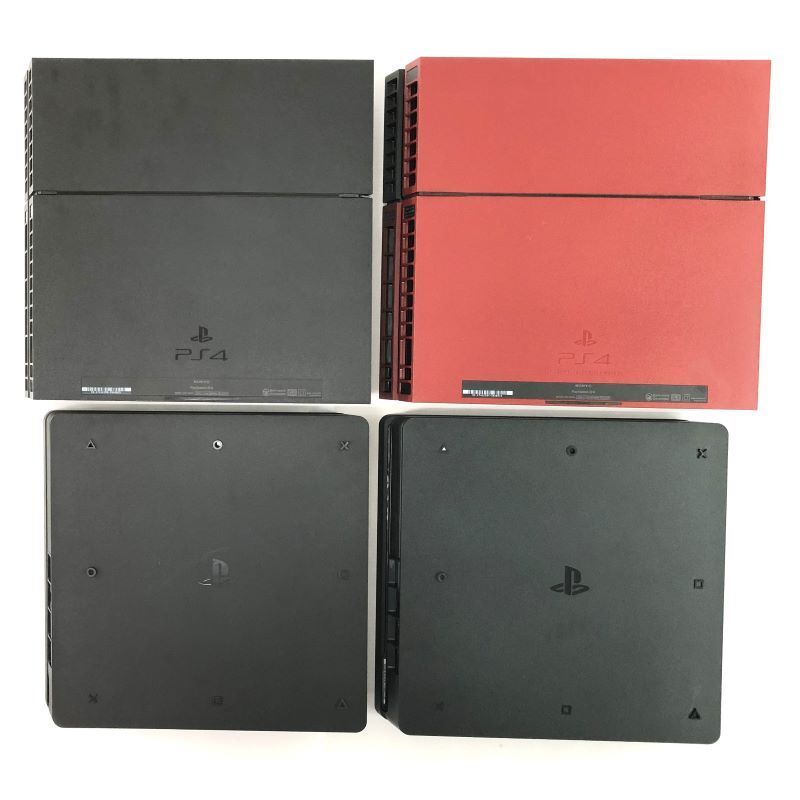 { Junk } PlayStation 4 body only 4 pcs. set PS4/PlayStation4/ PlayStation 4/ shop front / other molding selling together { game * mountain castle shop }B045