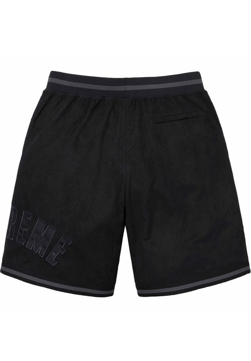 Supreme Ultrasuede Mesh Short "Black"