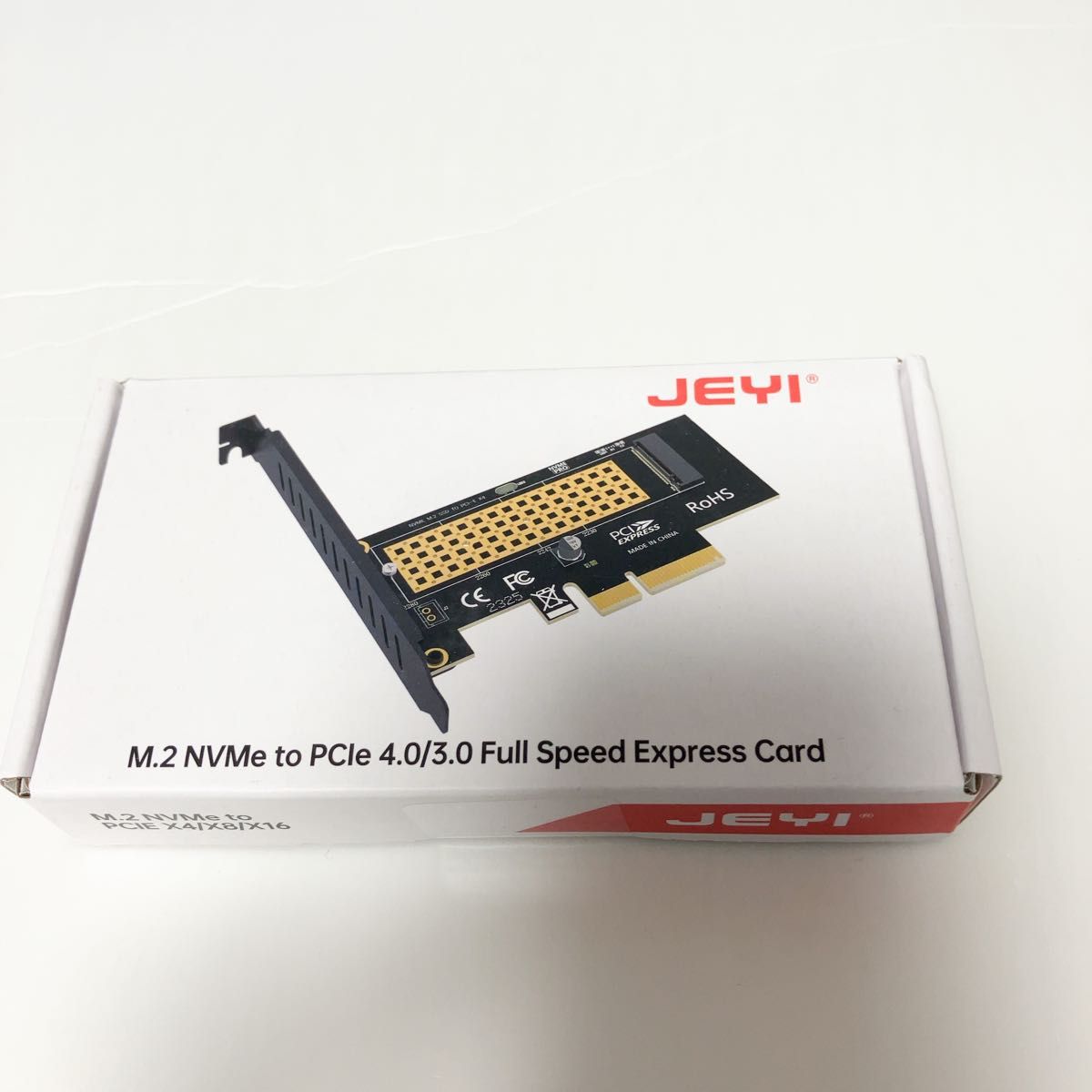 JEYI m.2 SSD PCIE変換アダプター①