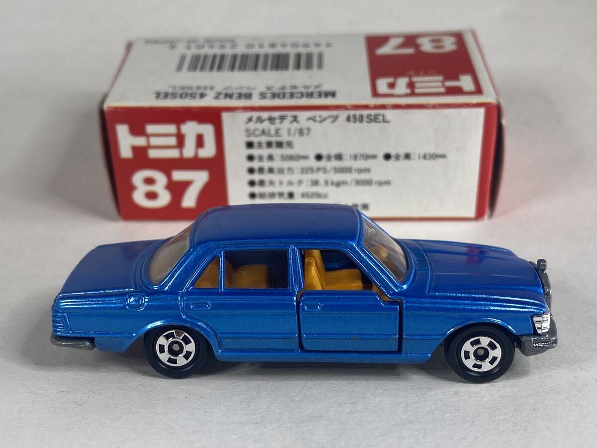 トミカ 87-2 メルセデスベンツ 450SEL_画像4