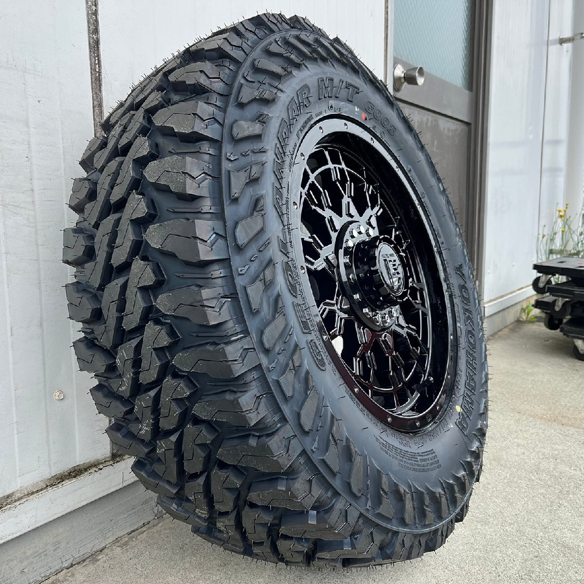 プラド ハイラックス パジェロ サーフ 17インチ タイヤ ホイールセット ヨコハマ ジオランダー MT 265/65R17 265/70R17 PreDator_画像6