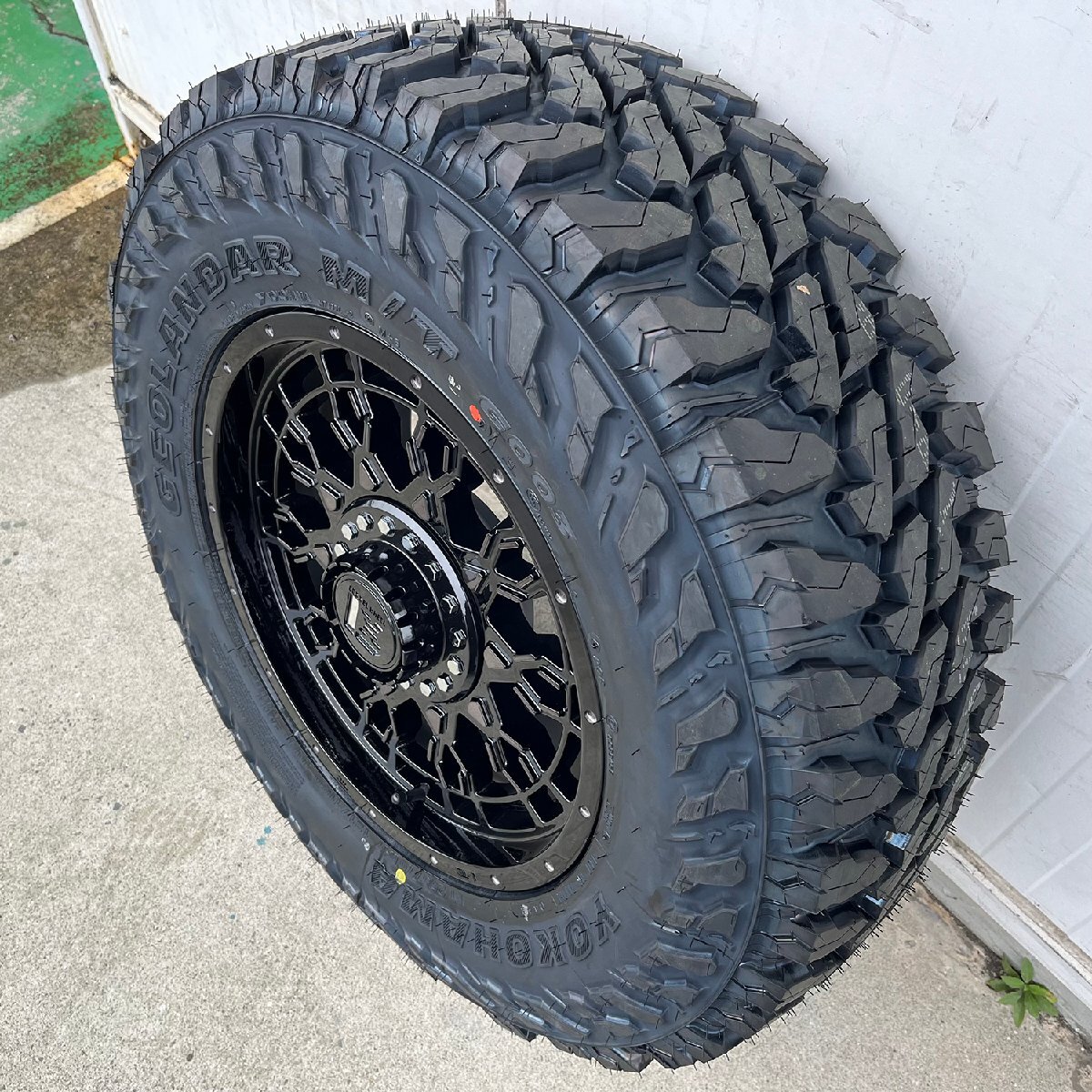 プラド ハイラックス パジェロ サーフ 17インチ タイヤ ホイールセット YOKOHAMA ジオランダー MT 265/65R17 265/70R17 PreDator_画像6