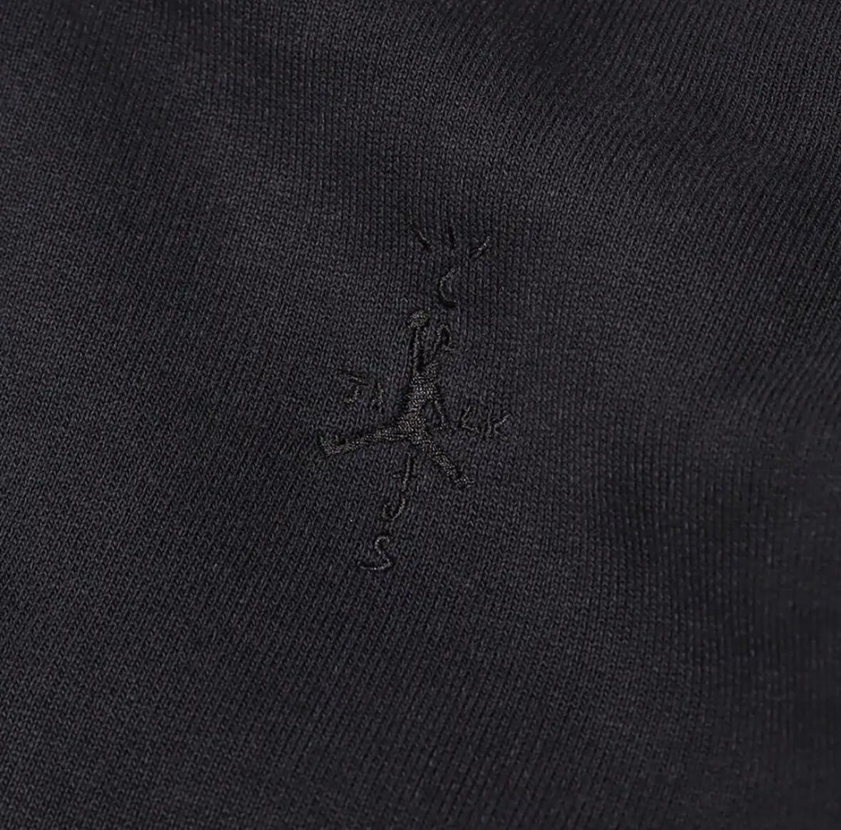 【送料無料】Nike Jordan x Travis Scott Men's Full-Zip Hoodie Black フルジップパーカー M 新品_画像4
