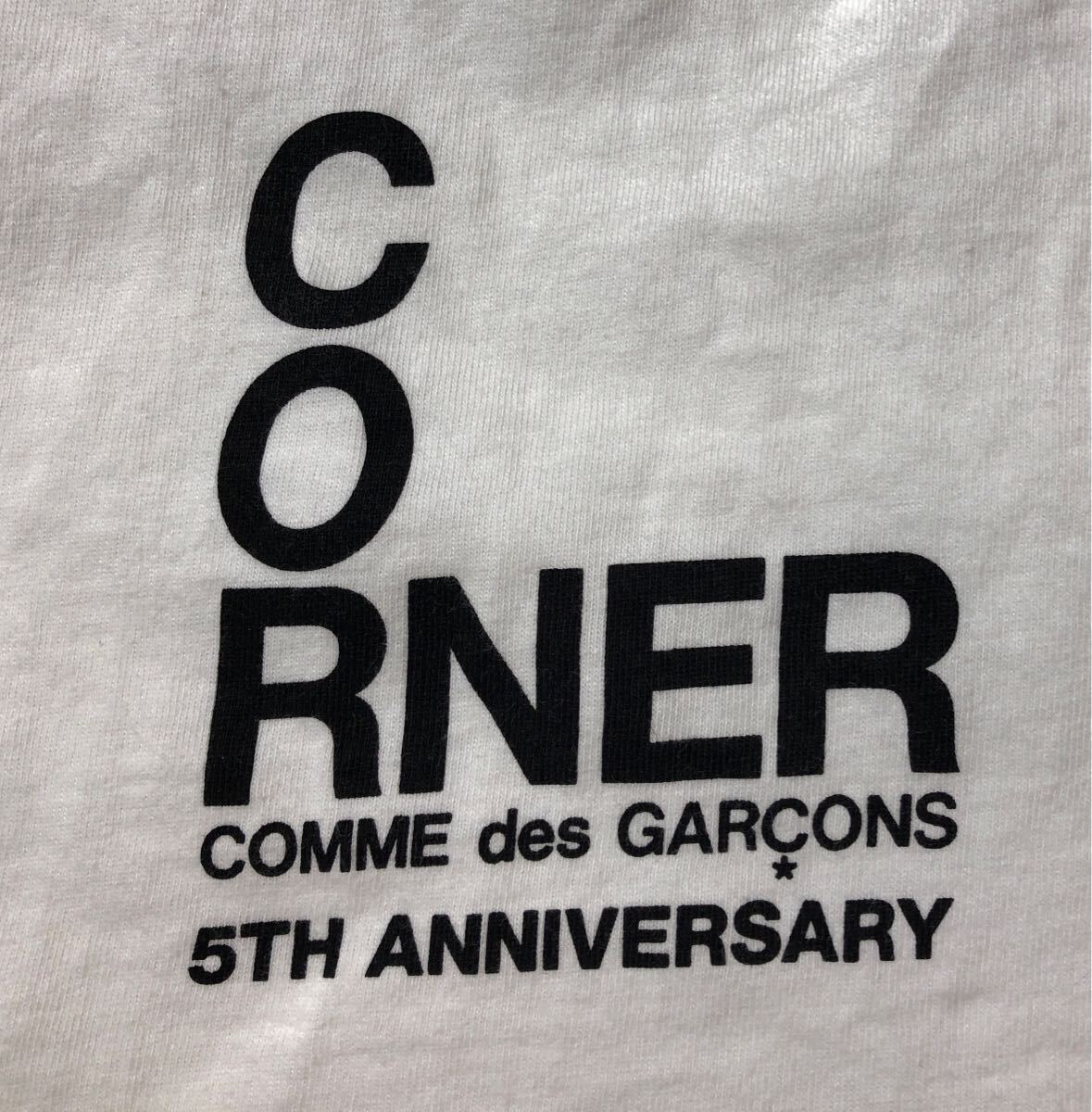コラボ ● CDG COMME des GARCONS コムデギャルソン ● 5周年記念 バック ビッグ ロゴ おそ松くん キャラクター プリント 半袖 Tシャツ L_画像5