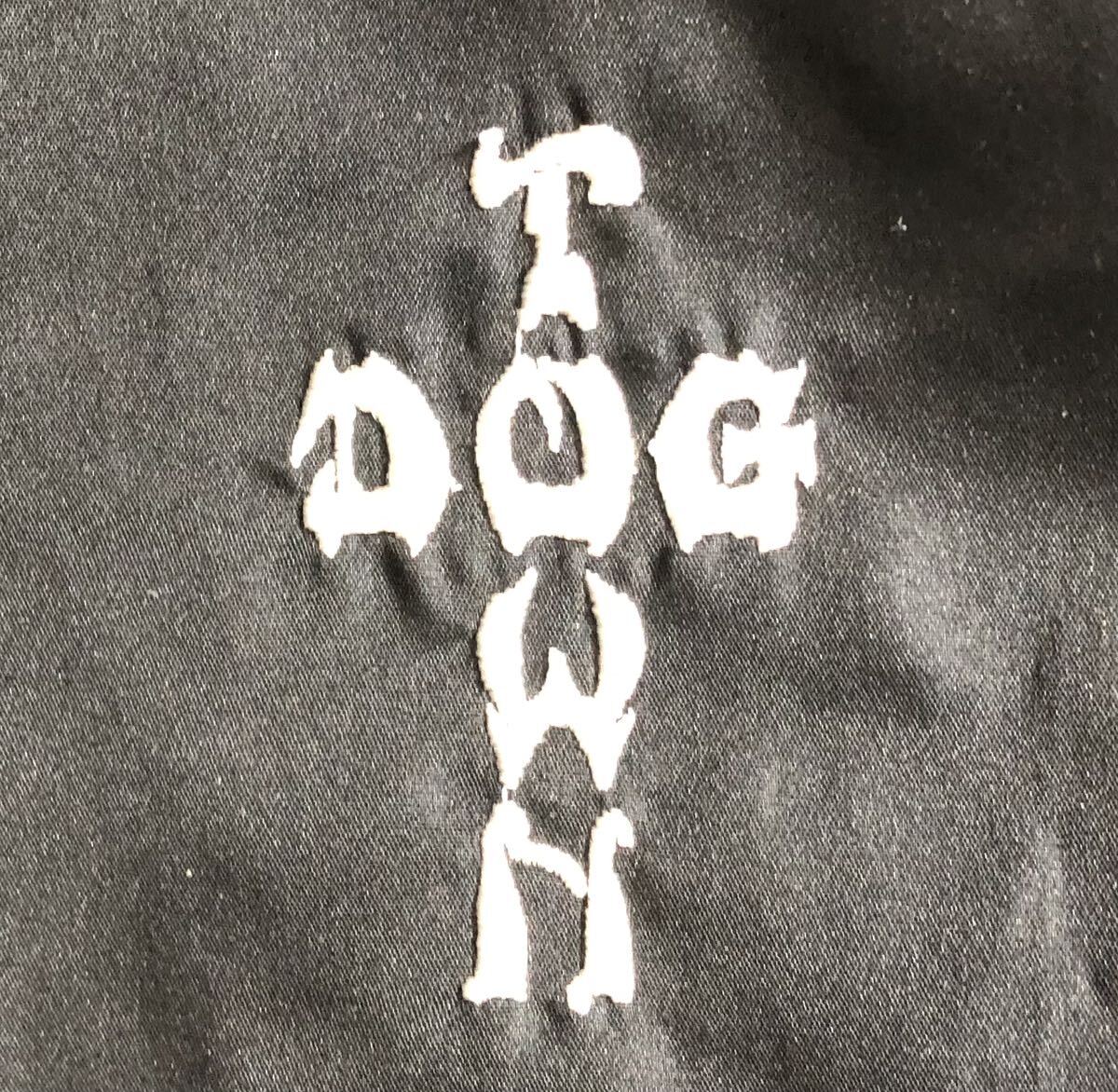 90s ヴィンテージ ■ DOG TOWN ドッグタウン ■ 黒龍 BLACK DRAGON バック ビッグ プリント シャカシャカ ナイロン ジャケット ブラック XL_画像6