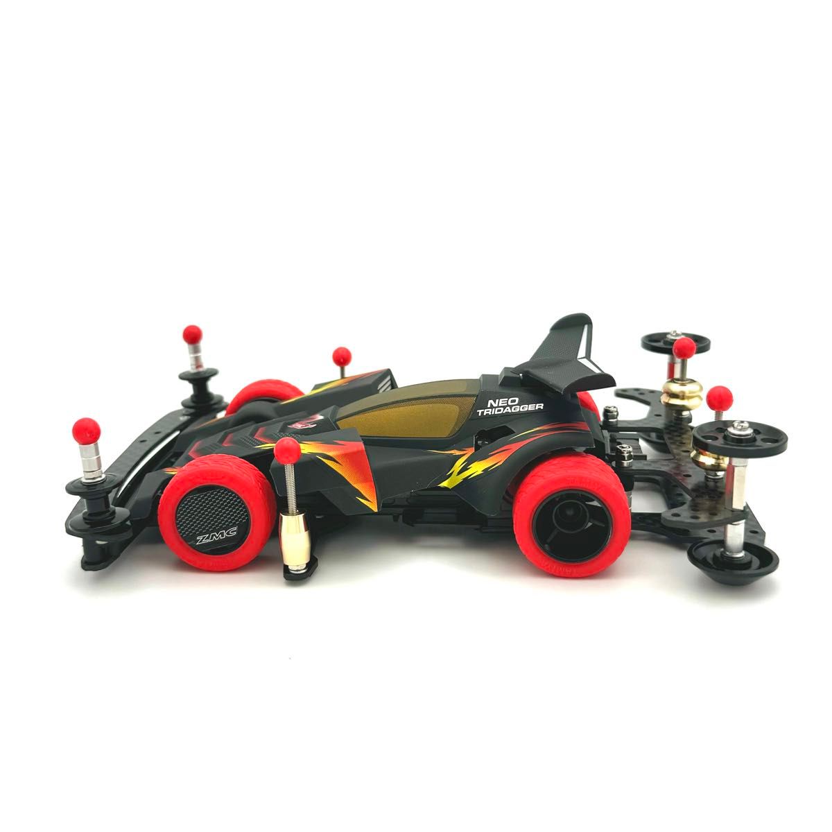 ミニ四駆 完成品 【ネオトライダガーZMC カーボンスペシャル ミニ四駆 完成品 【ネオトライダガーZMC カーボンスペシャル
