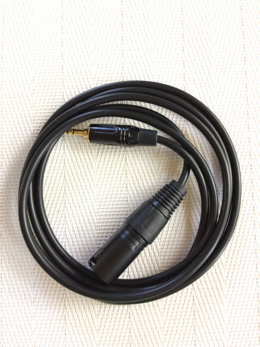 送料無料★未使用に近い★CableCreation★3.5mm ステレオプラグ（オス） to XLR（オス） 変換ケーブル 1.83m