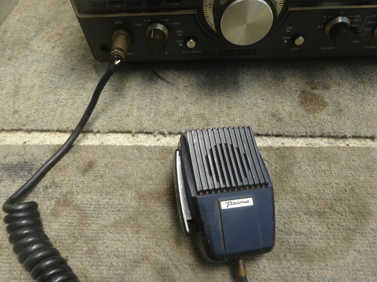 TRIO TS-５２０D SSBトランシーバー 無線機 トリオ アマチュア無線 通電確認済 中古 ジャンク品 TS-520Dの画像5