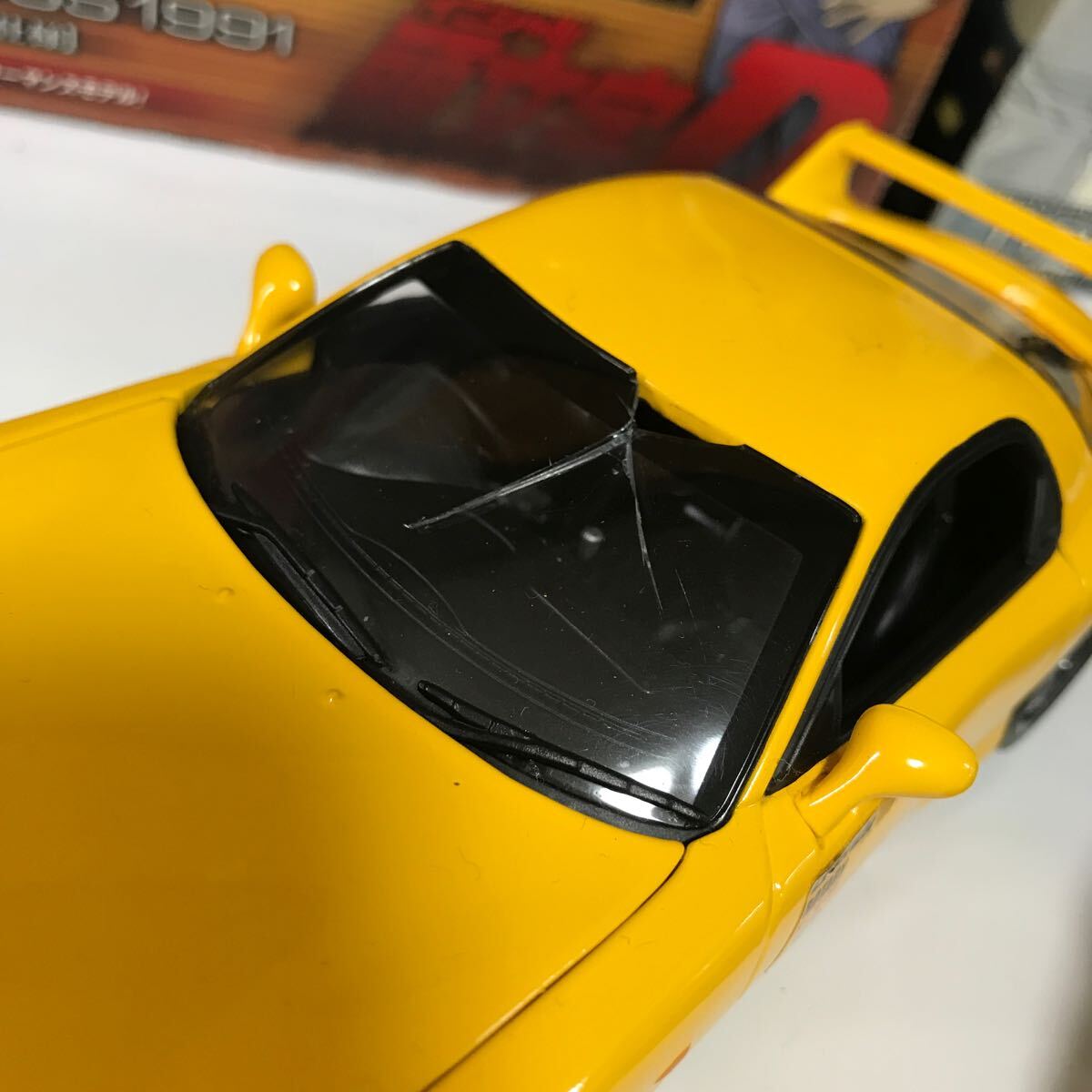 ホットワークス1/24 頭文字D トヨタAE86トレノ マツダRX-7FD3s 藤原拓海　高橋啓介　藤原とうふ店_画像4