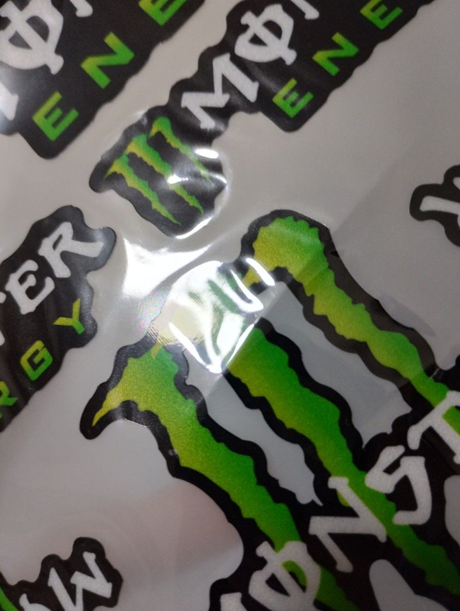 ★Outlet B品 ★ 防水反射　 MONSTER ENERGY　モンスターエナジー　バイクステッカー　ヘルメットステッカー