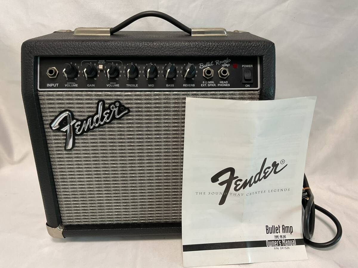 Fender ギターアンプ Bullet Amp TYPE:PR 241 通電出力確認済 _画像1