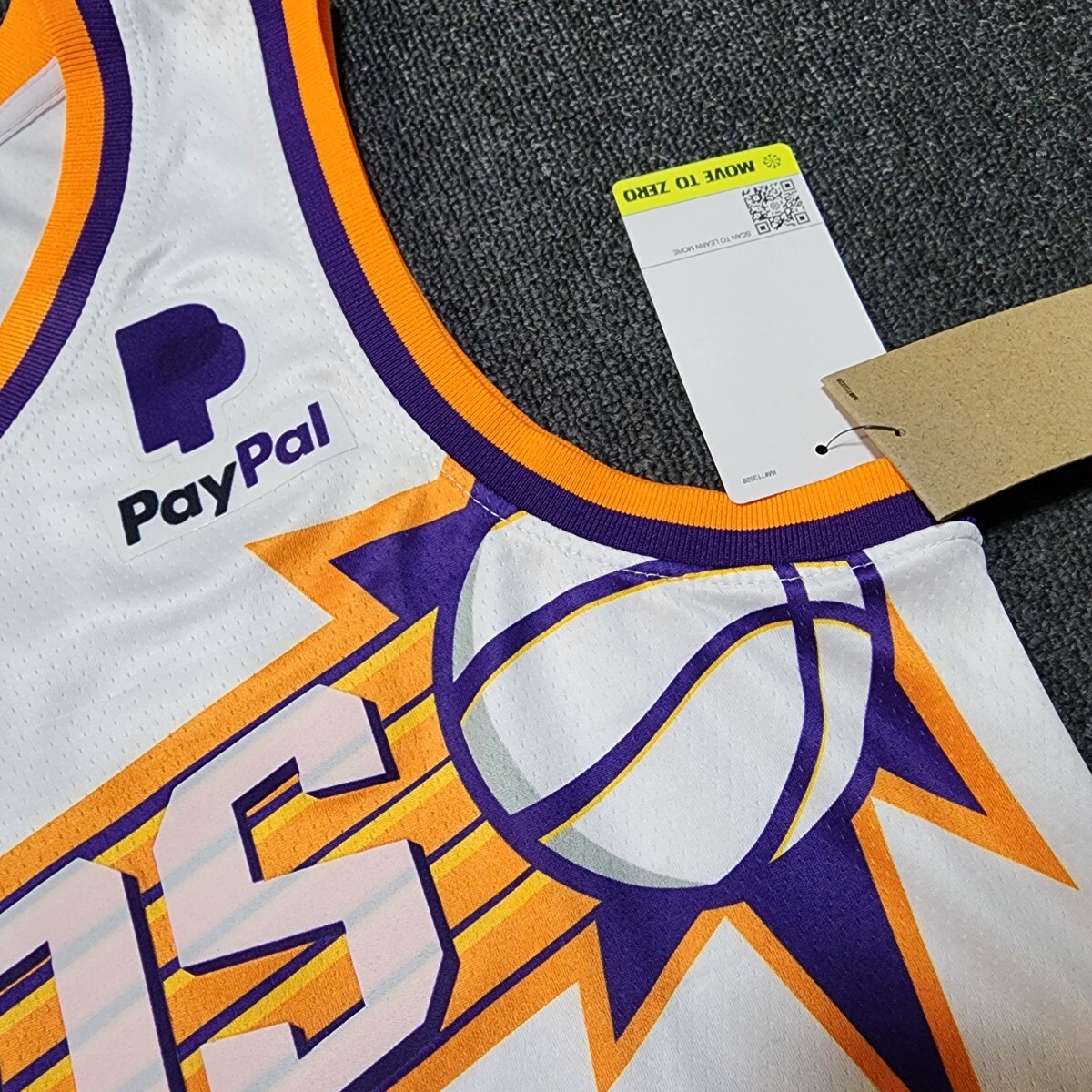 新品　NBA フェニックス・サンズ　ユニフォーム　ホワイト　Lサイズ　渡辺雄太選手　Watanabe　Suns ゲームシャツ　_画像3