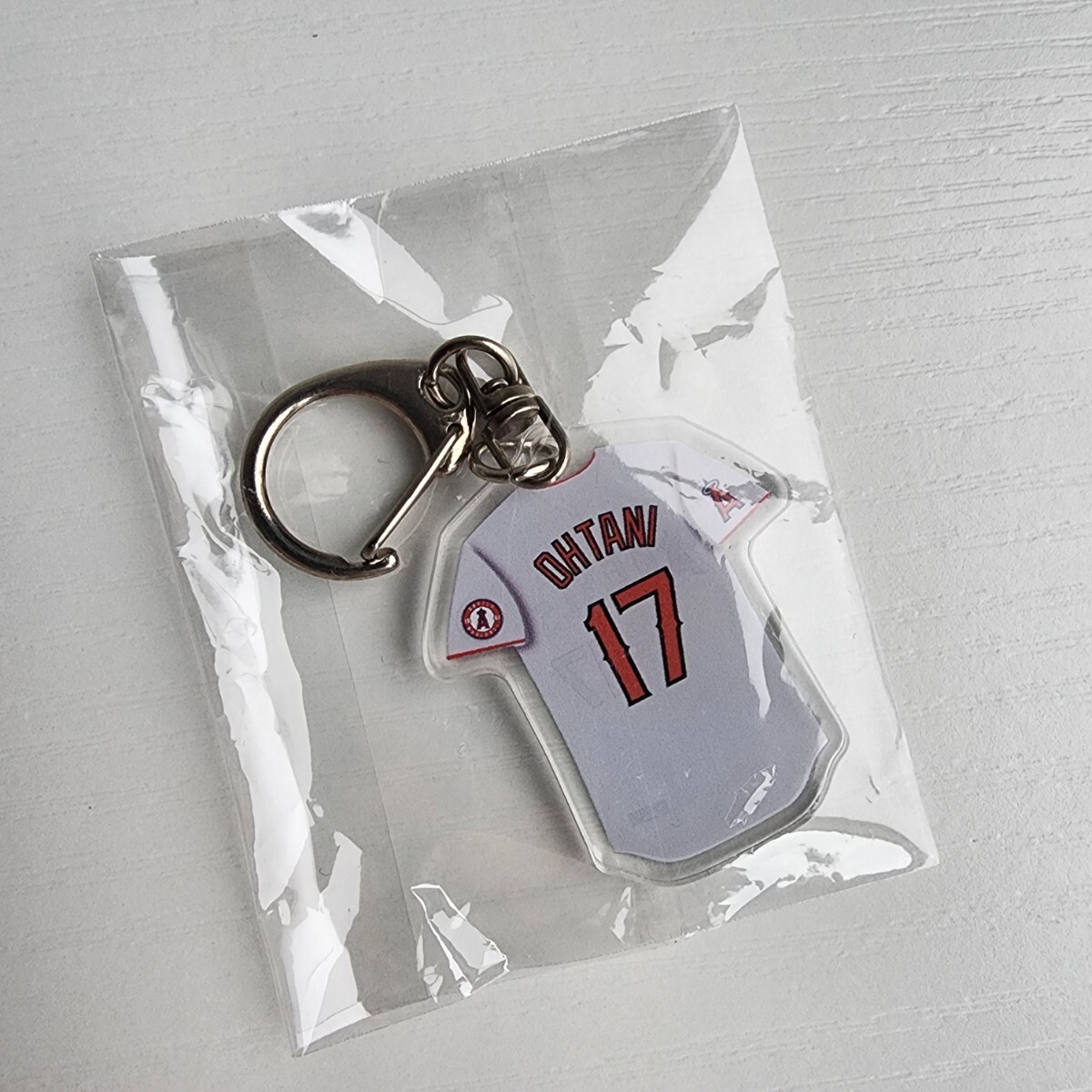 3点セット　新品　MLB　ロサンゼルス・エンゼルス ロサンゼルス　野球　ユニフォームキーホルダー　キーリング　大谷翔平　LA　keychain _画像5