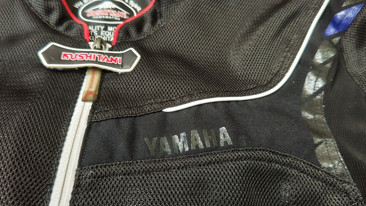 クシタニ ヤマハ Wネーム メッシュジャケット サイズLL 中古品 お預けクリーニングにてクリーニング済み 