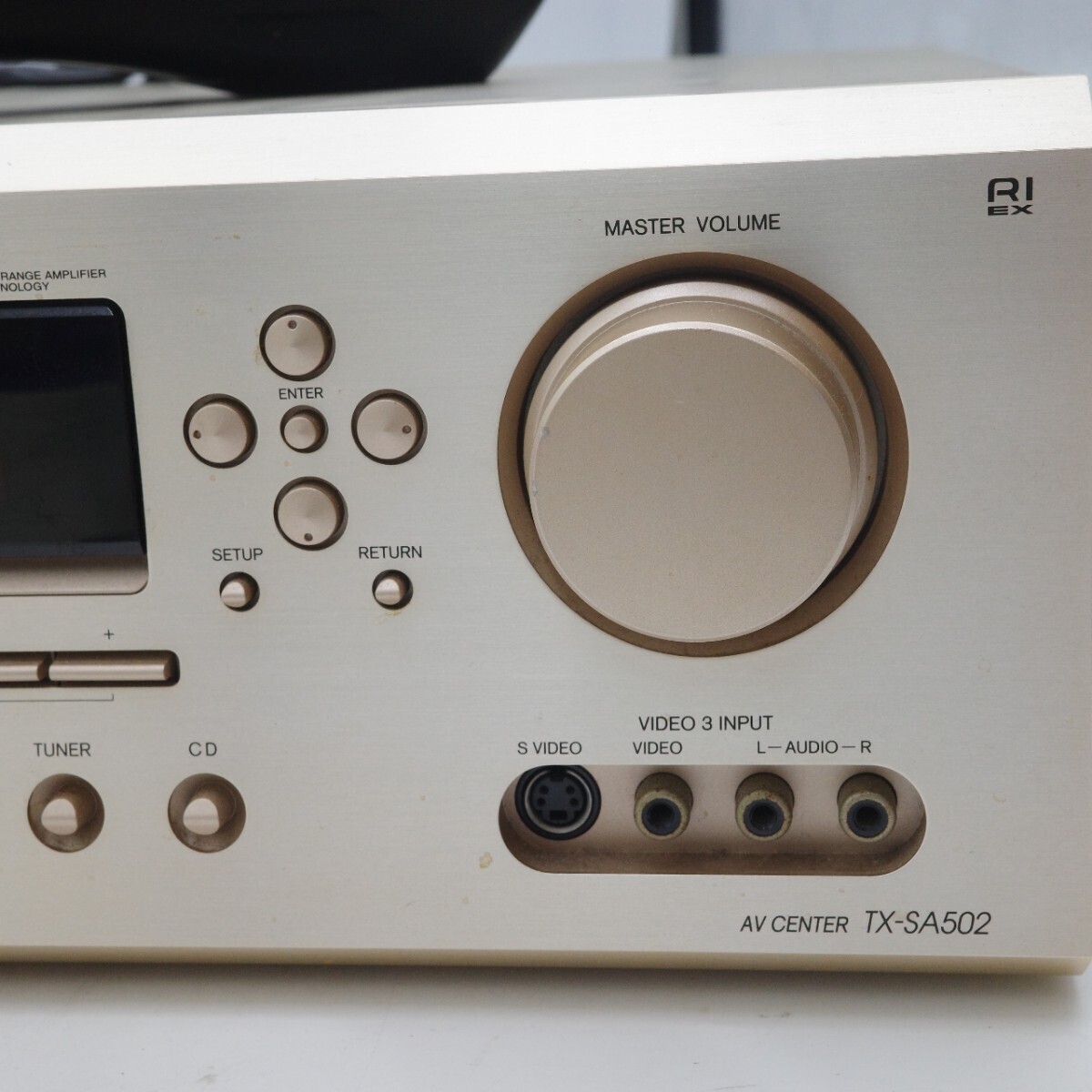 ONKYO オンキョー AVアンプ サラウンドアンプ TX-SA502 オーディオ機器 通電確認済み_画像5