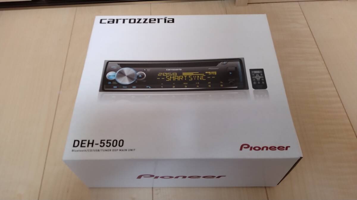 【送料無料】DEH-5500 ほぼ新品　carrozzeria　カロッツェリア