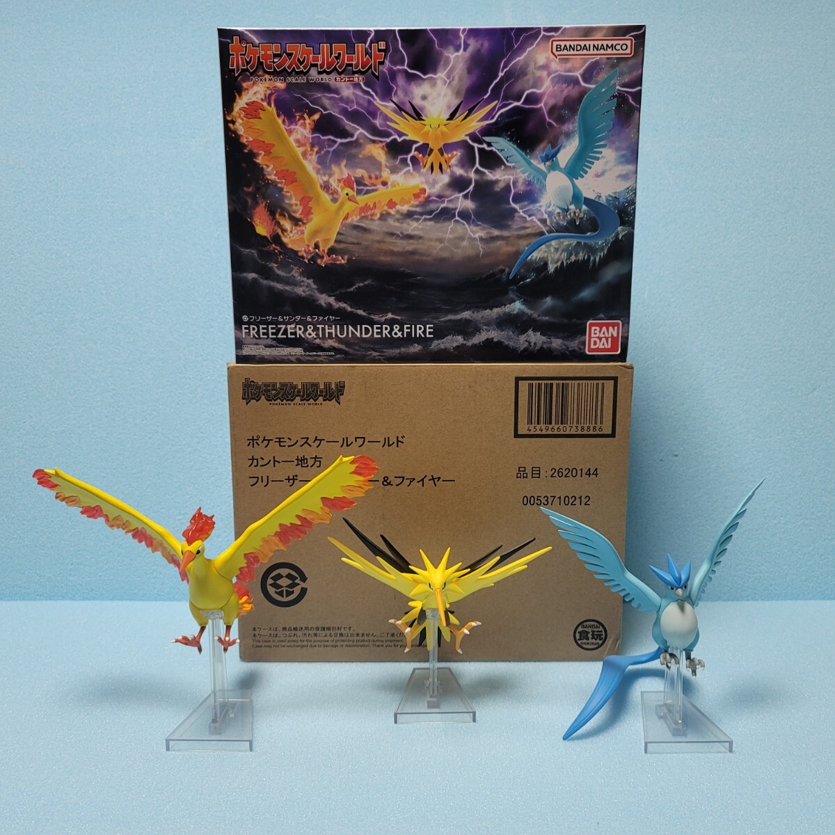 □サンダー、ファイヤー、フリーザー□ ポケモンスケール □サンダー、ファイヤー、フリーザー□ ポケモンスケール