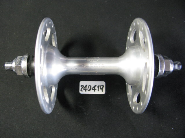 ピスト・競輪/NJS認定shimano【旧DURA-ACE】Fラージハブ100mm ピスト・競輪/NJS認定shimano【旧DURA-ACE】Fラージハブ100mm