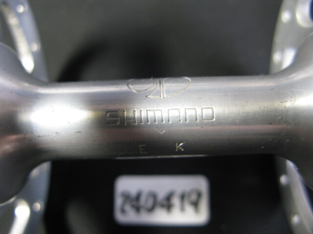 ピスト・競輪/NJS認定shimano【旧DURA-ACE】Fラージハブ100mm ピスト・競輪/NJS認定shimano【旧DURA-ACE】Fラージハブ100mm