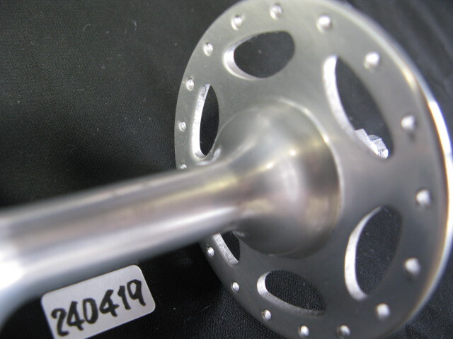 ピスト・競輪/NJS認定shimano【旧DURA-ACE】Fラージハブ100mm ピスト・競輪/NJS認定shimano【旧DURA-ACE】Fラージハブ100mm