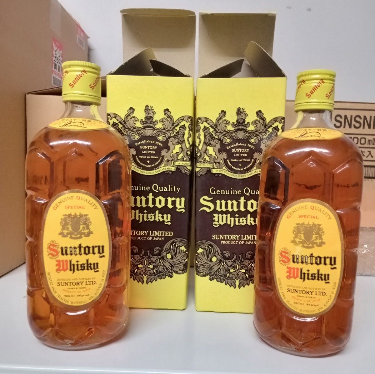 未開栓・古酒】サントリー ウイスキー 角瓶 特級 720ml 43% 箱 未開栓・古酒】サントリー ウイスキー 角瓶 特級 720ml 43% 箱