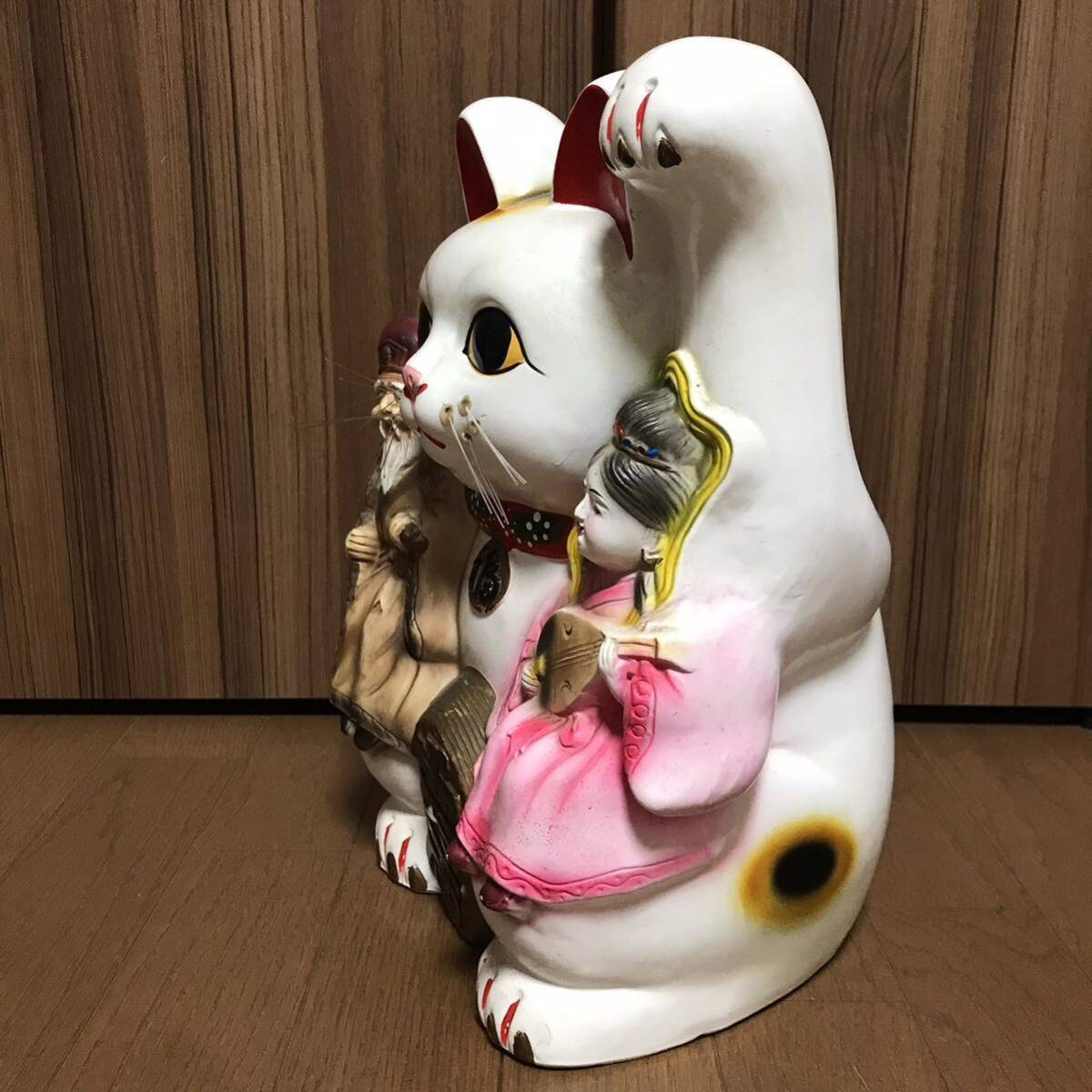 Yahoo!オークション - 特大 全高34cm 招き猫 福禄寿 弁財天 貯金 Yahoo!オークション - 特大 全高34cm 招き猫 福禄寿 弁財天 貯金