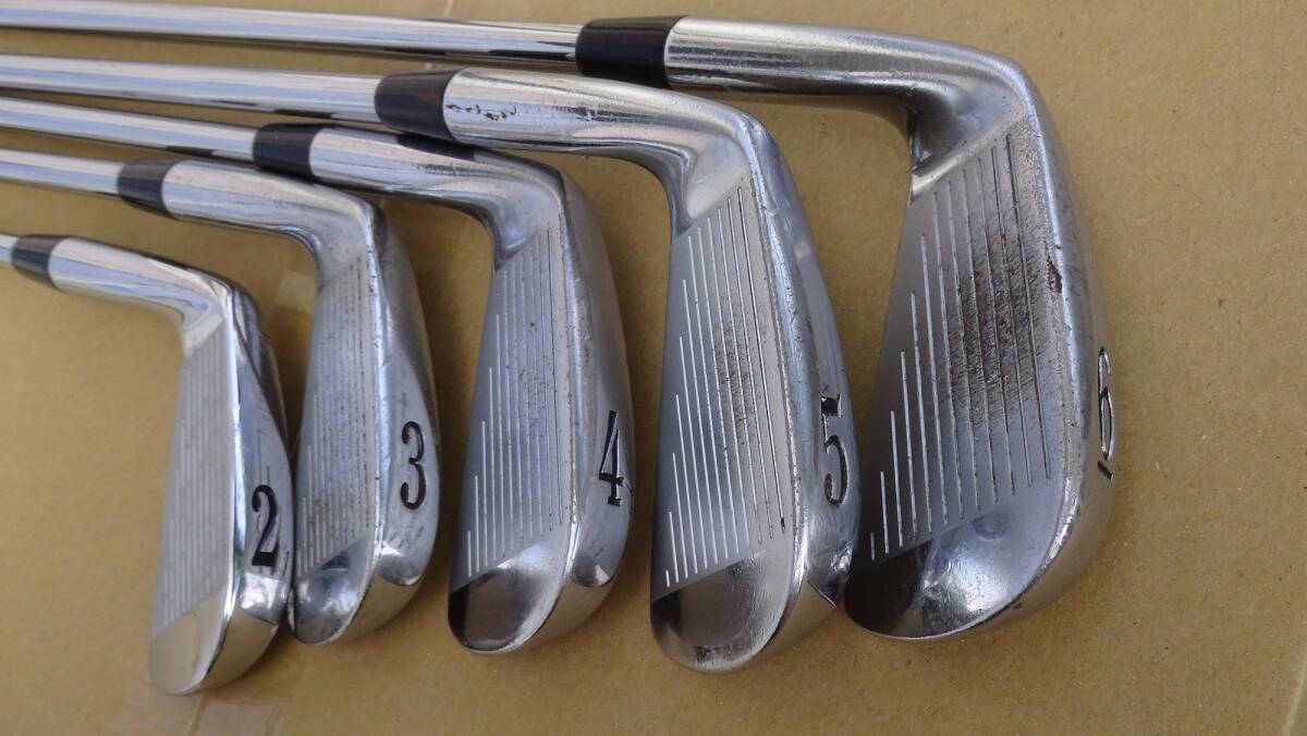 ☆Titleist タイトリスト 「Forged　680　　アイアンセット」　#2～9・W　　計9本　中古品☆_画像10