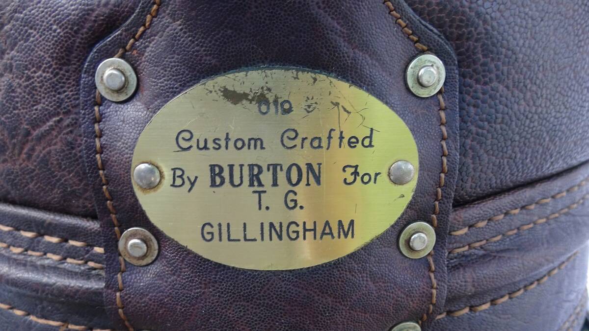 ☆超希少品 Burton バートン製 Elephant Leather 象革 ゴルフ ☆超希少品 Burton バートン製 Elephant Leather 象革 ゴルフ