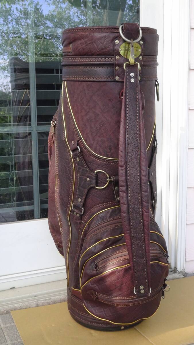☆超希少品 Burton バートン製 Elephant Leather 象革 ゴルフ ☆超希少品 Burton バートン製 Elephant Leather 象革 ゴルフ