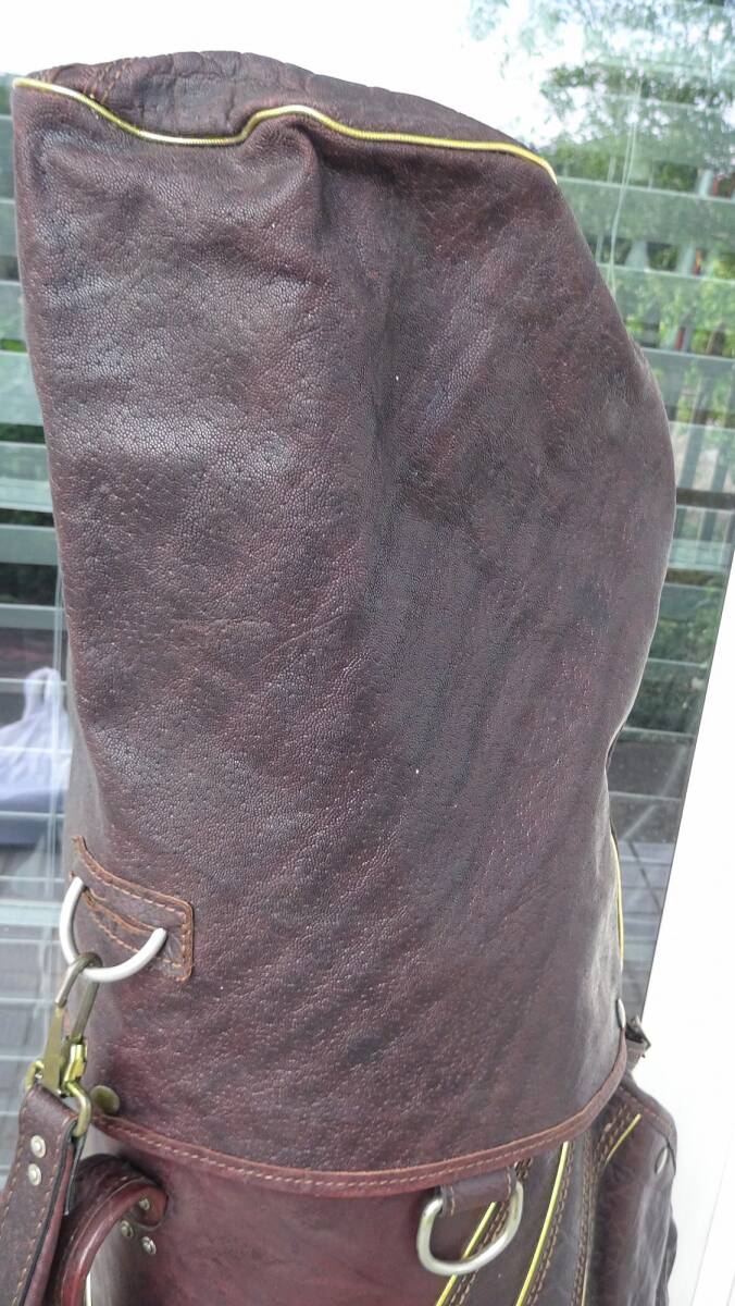 ☆超希少品 Burton バートン製 Elephant Leather 象革 ゴルフ ☆超希少品 Burton バートン製 Elephant Leather 象革 ゴルフ