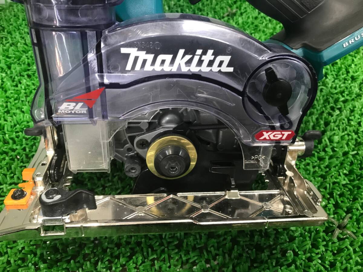 【中古品】マキタ 40V 125mm充電式防じん丸ノコ KS003GRDX マキタロゴ入アクセサリーバック付※かなモン 限定セット※ / ITSQS482747I_画像6