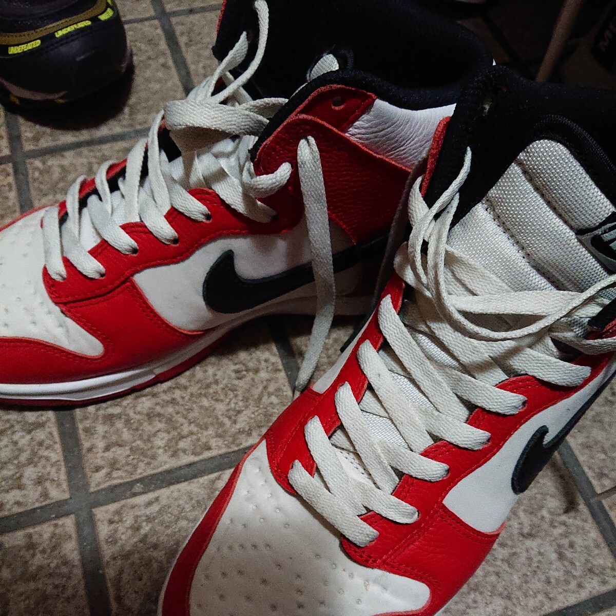 NIKE スニーカー dunk high by you chicago風の画像1